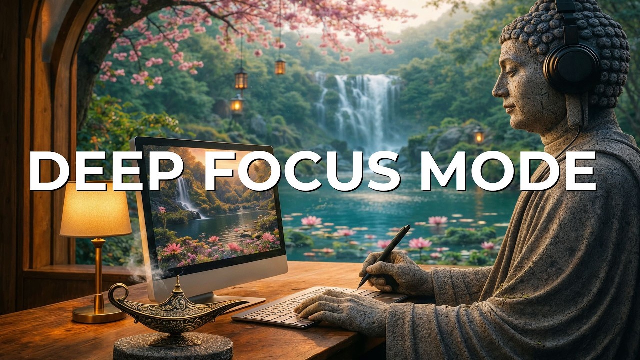 🎧 Deep Work Jazz | Zen Office Focus Music for Productivity, Work & Study