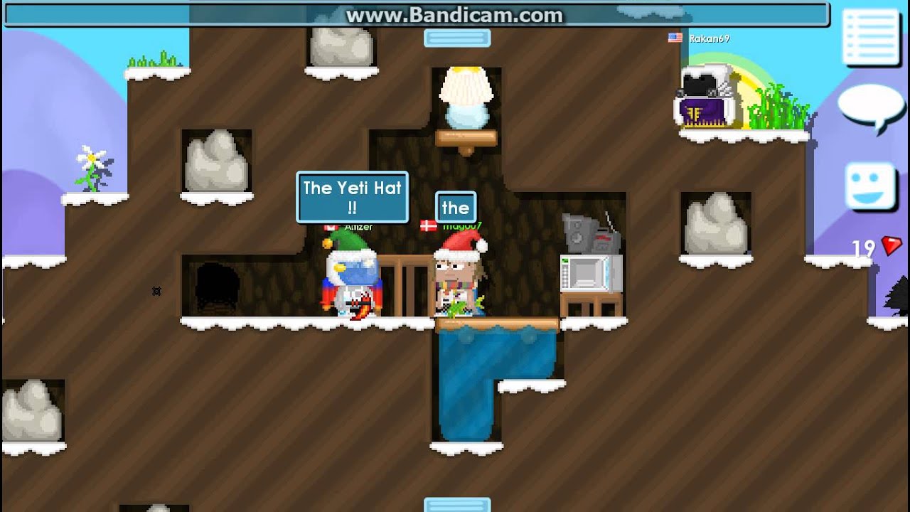 Growtopia [] MAKING YETI HAT (cristmas special #1)