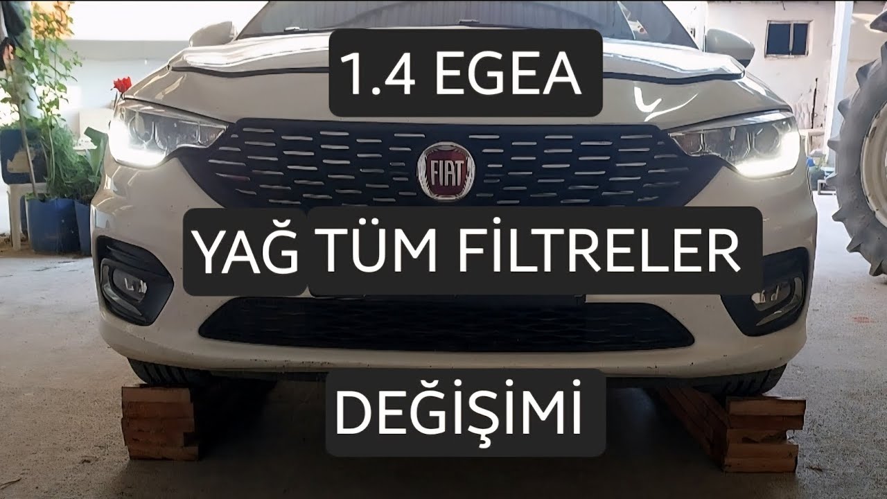 1.4 EGEA URBAN PLUS YAĞ I YAĞ,HAVA,POLEN  FİLTRESİ  DEĞİŞİMİ