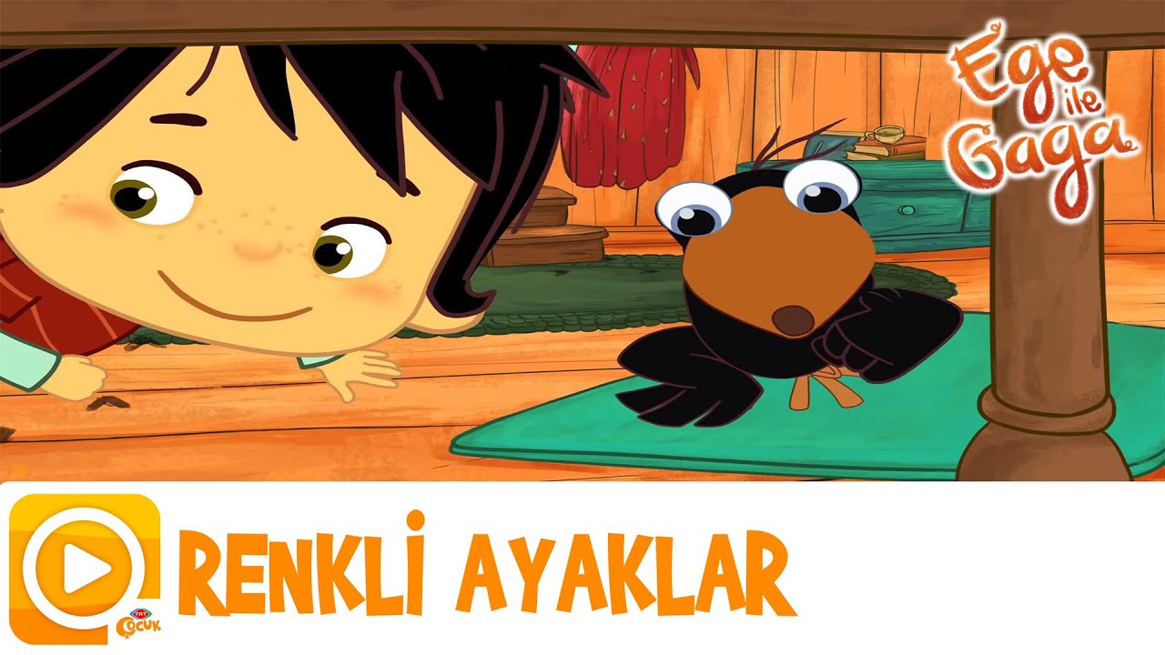 Ege ile Gaga | Renkli Ayaklar