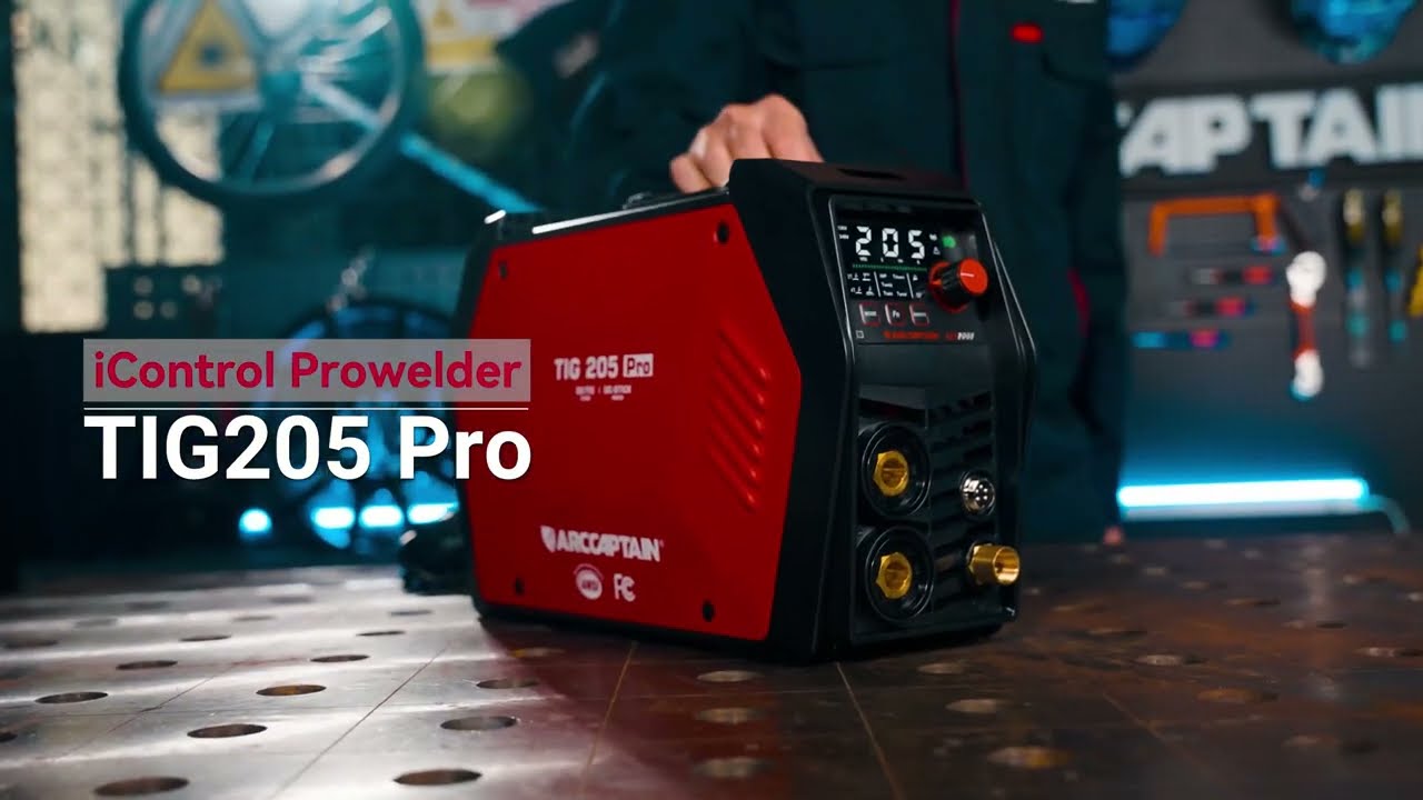 ARCCAPTAIN TIG205 Pro DC Welder With Cold Welding
