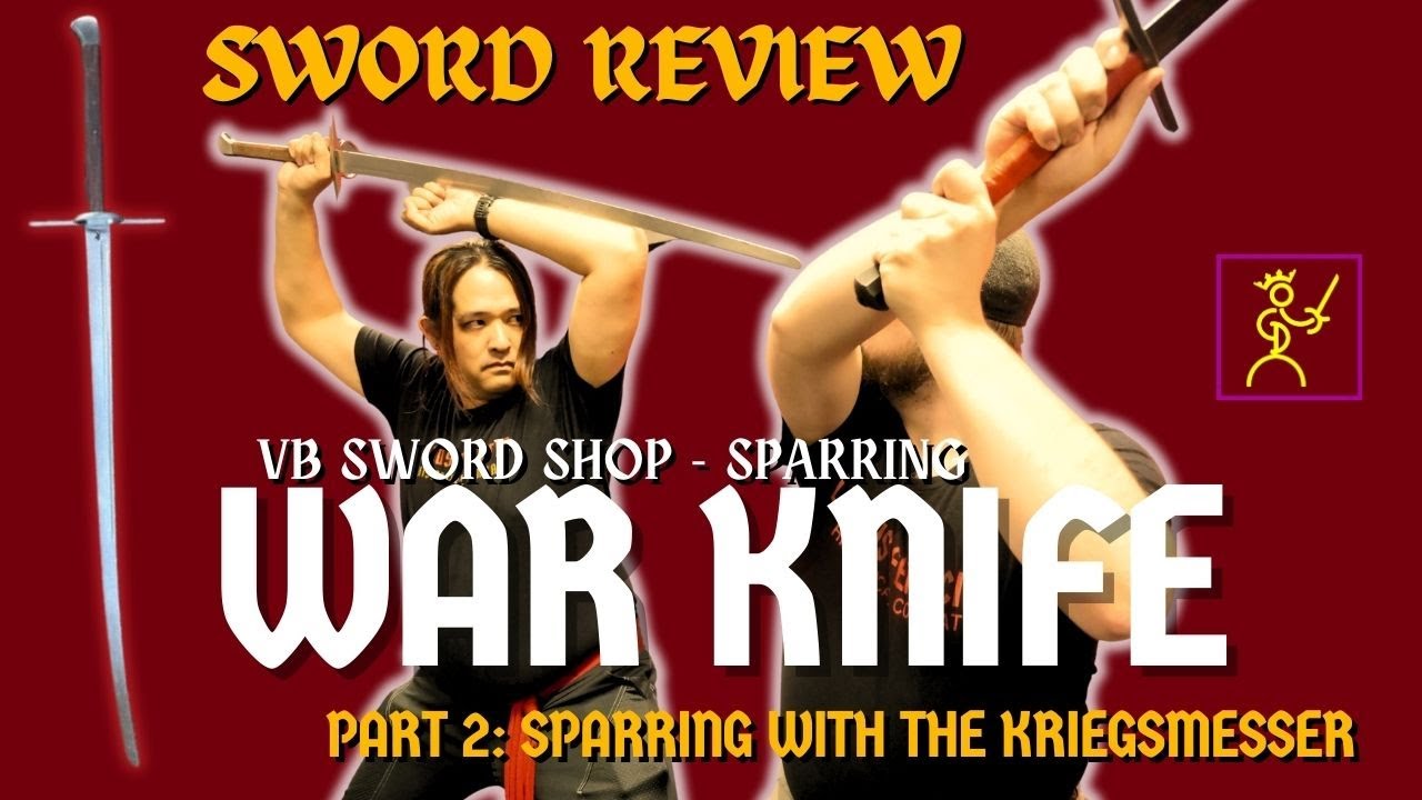 Let's FIGHT with A War Knife! | Sparring with a HEMA Kriegsmesser