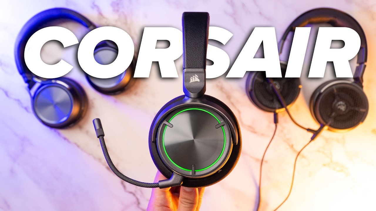 Headset Gamer BOM de VERDADE? 4 Modelos da Corsair Testados!