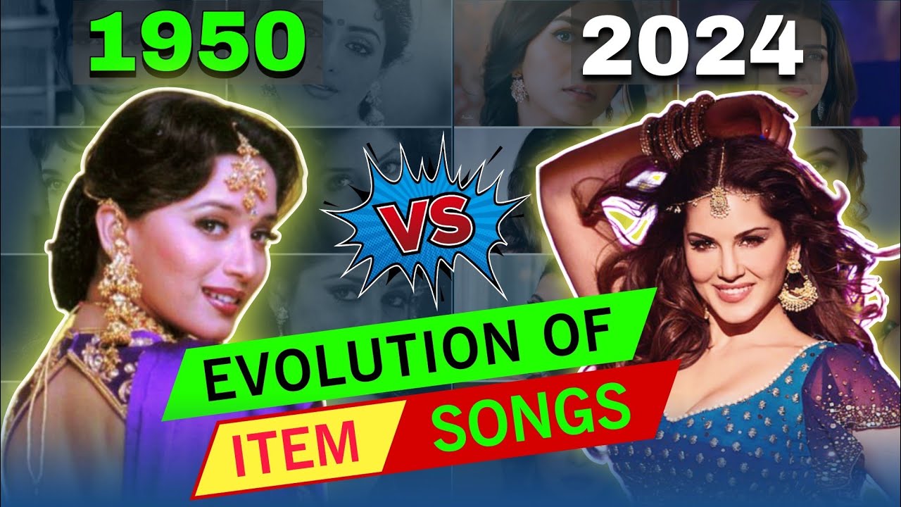 Evolution of Bollywood Item Songs (1950 - 2024) | Best Item Songs Of Bollywood
