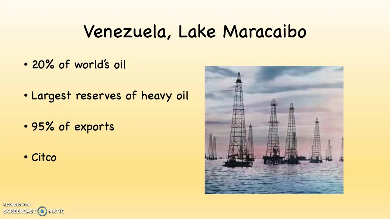 Venezuela, Lake Maracaibo