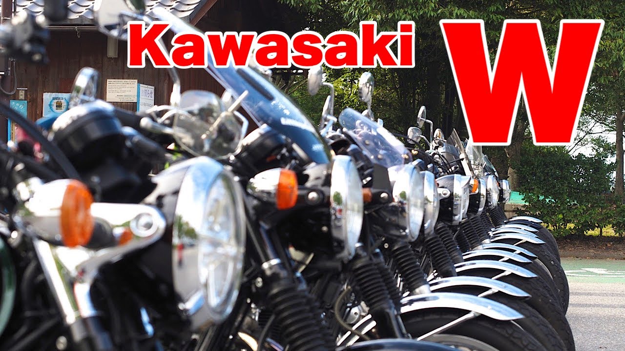 滋賀のライダーズカフェでWミーティングしたら…弾け過ぎた【バイク女子】kawasaki W800/空のあお海のあをRoti