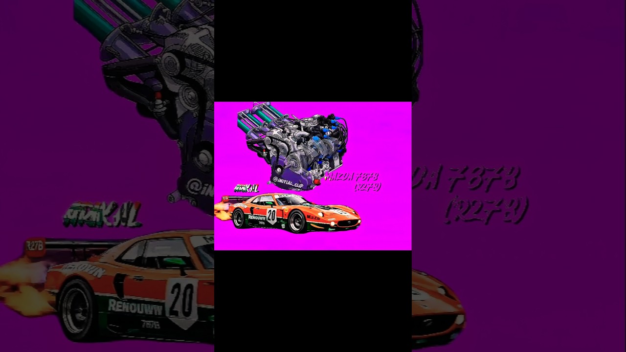 Mazda 787B raw racing sound🏎️✨ 