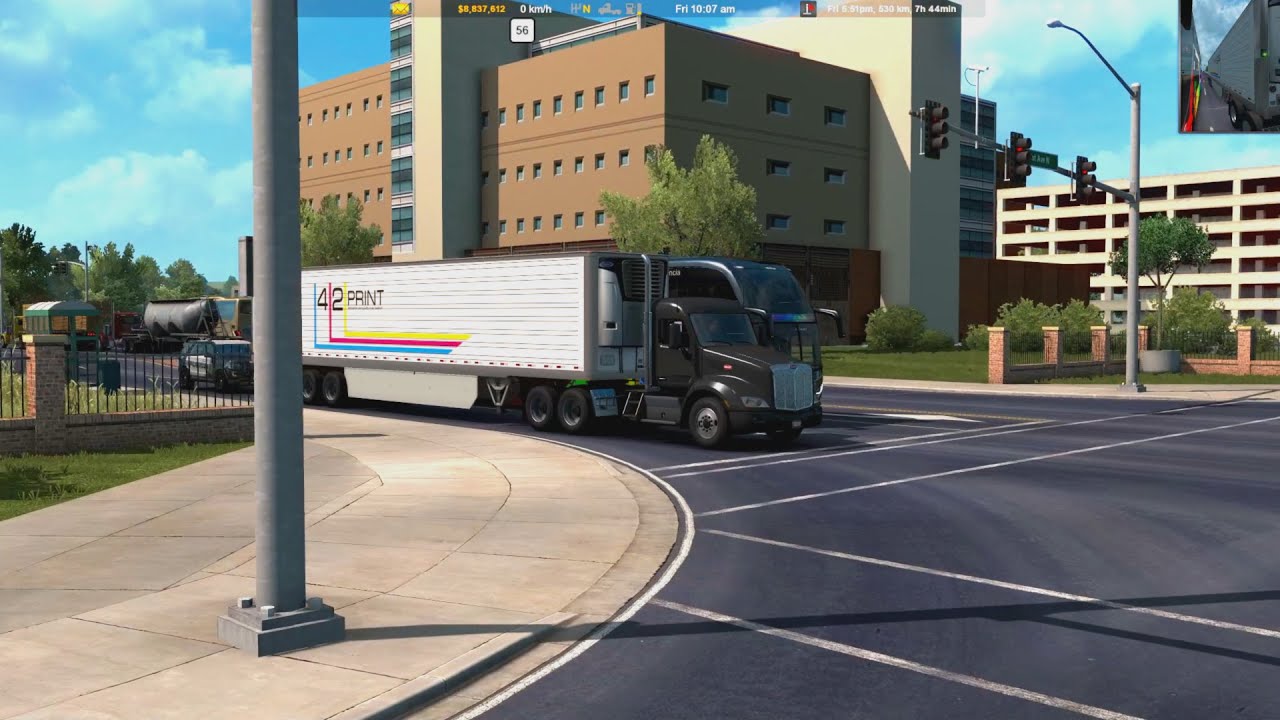 American Truck Simulator Montana Expansion map 4k