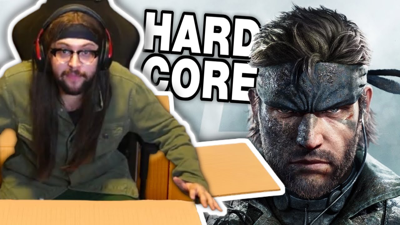 Carteiro Cósmico jogando METAL GEAR SOLID DELTA no modo EXTREMO 📦