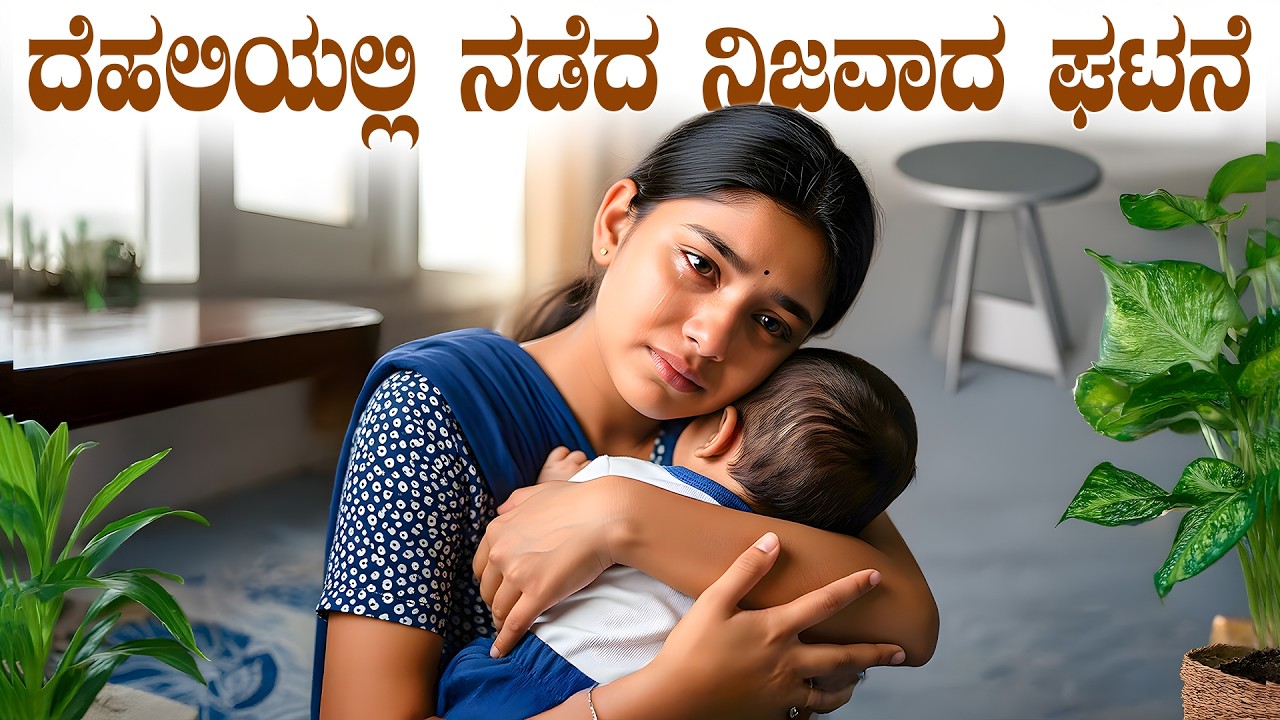 ದೆಹಲಿಯಲ್ಲಿ ನಡೆದ ನಿಜವಾದ ಘಟನೆ | 13 Years Girl Saved a Rich Baby's Life | Real Story | SHAKTHI KANNADA