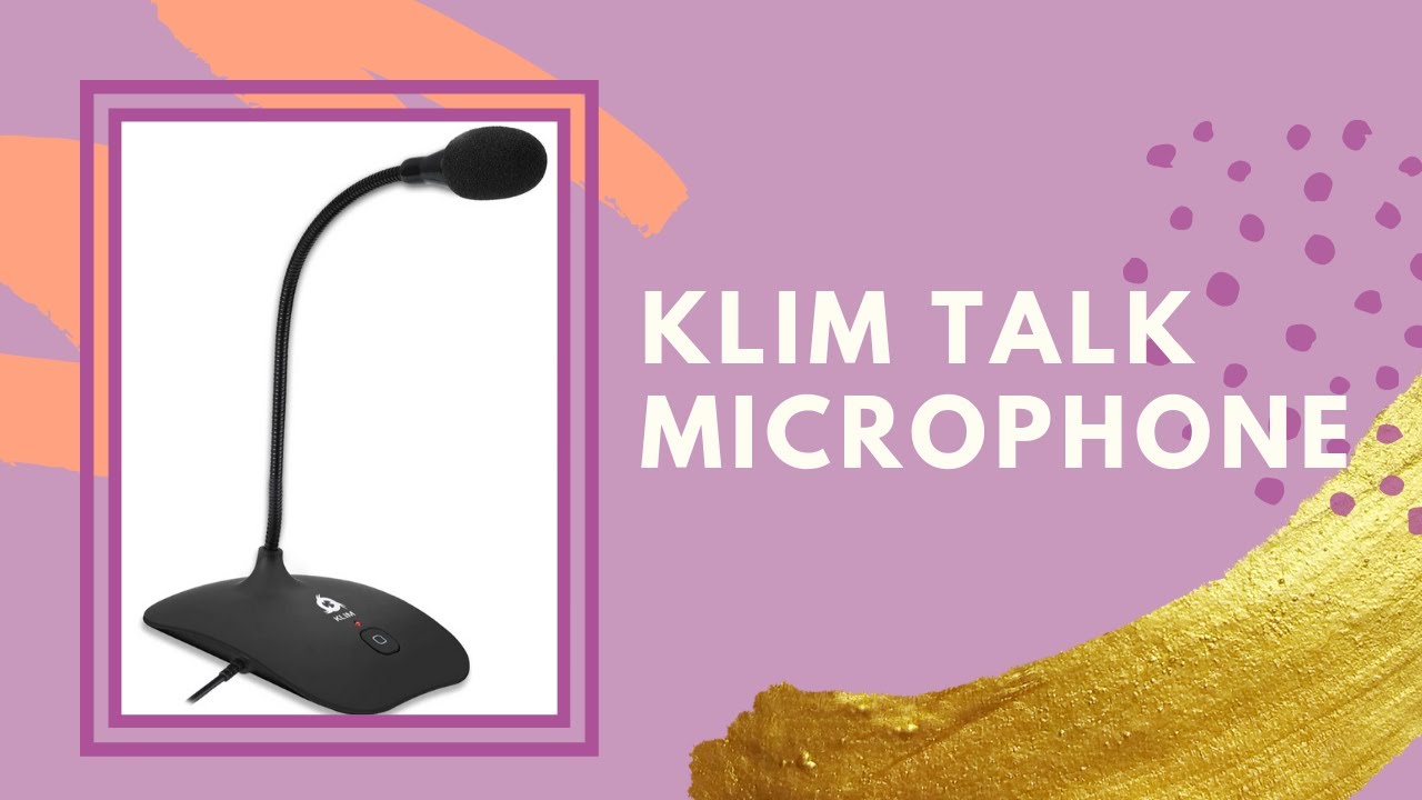 KLIM Talk Tabletop USB Microphone