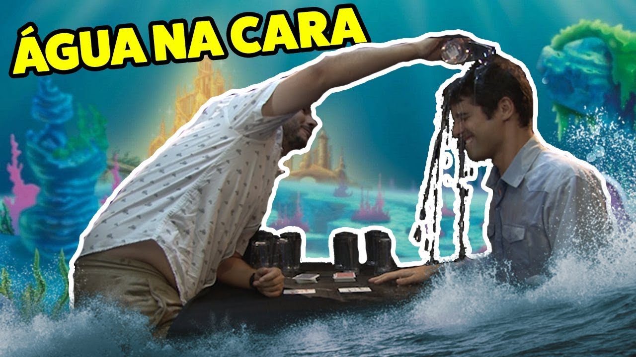 RAFAEL STUDART MOLHOU O CH&Atilde;O TODO! - JOGANDO &Aacute;GUA NA CARA