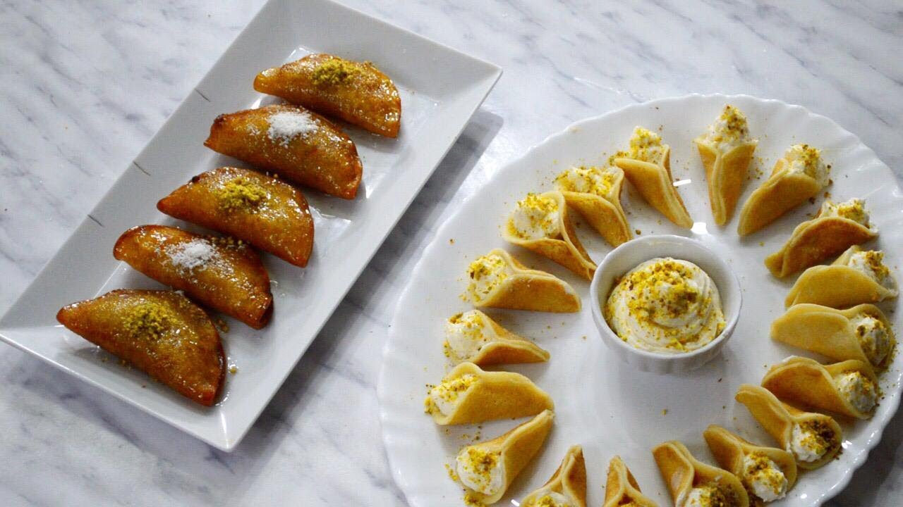 القطايف كما يجب ان تكون .بعد الڤيديو ده هتبقوا محترفين في القطايف !