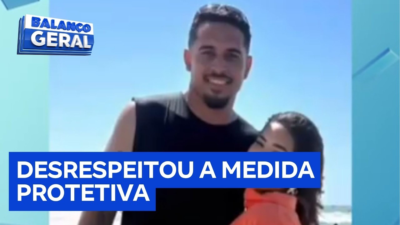 Homem que agrediu influenciadora é preso após descumprir medida protetiva