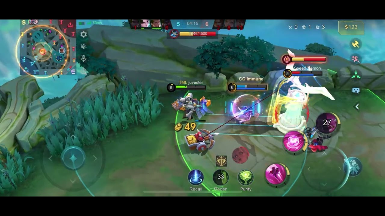 Gusion always try to kill so they loose for only focused on me 😂#mobilegaming #mobilelegends 