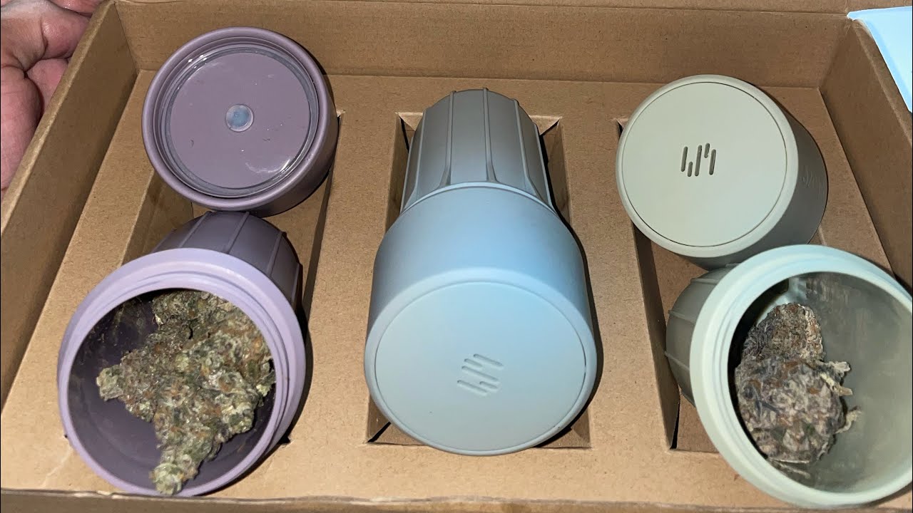 New Stash Jars !!! Air tight, Smell Proof, Water Resistance