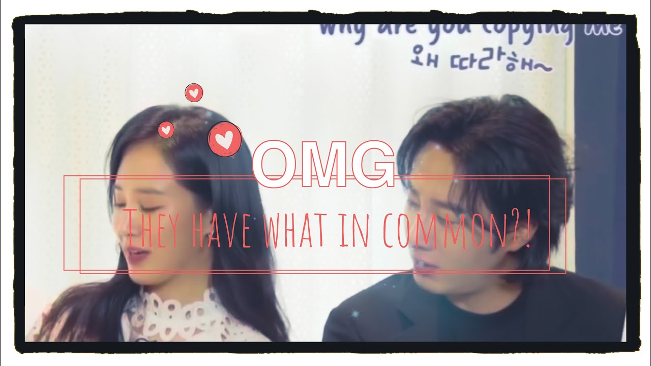 Jung Il Woo x SNSD YuRi “🥬우♡수 커플 Similarities”