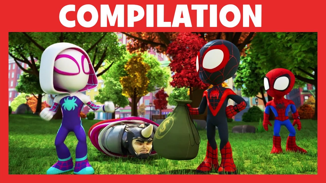 Spidey et ses amis extraordinaires - Compilation des meilleurs moments de travail d'équipe