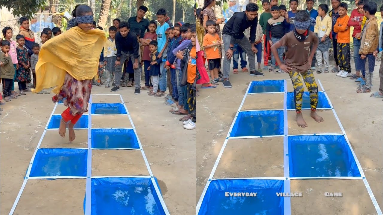 👉Fun Village Jumping Game Competition👉 