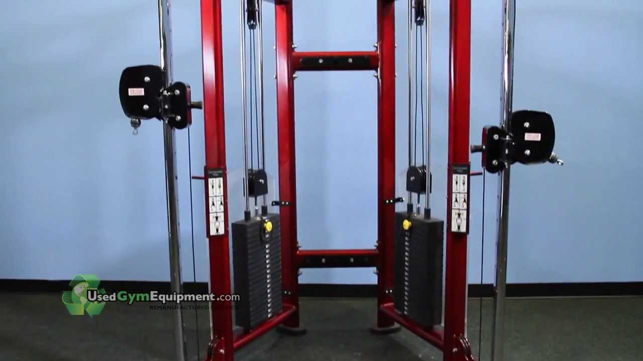 EWP Dual Adjustable Pulley CMDAP - Candy Apple Red