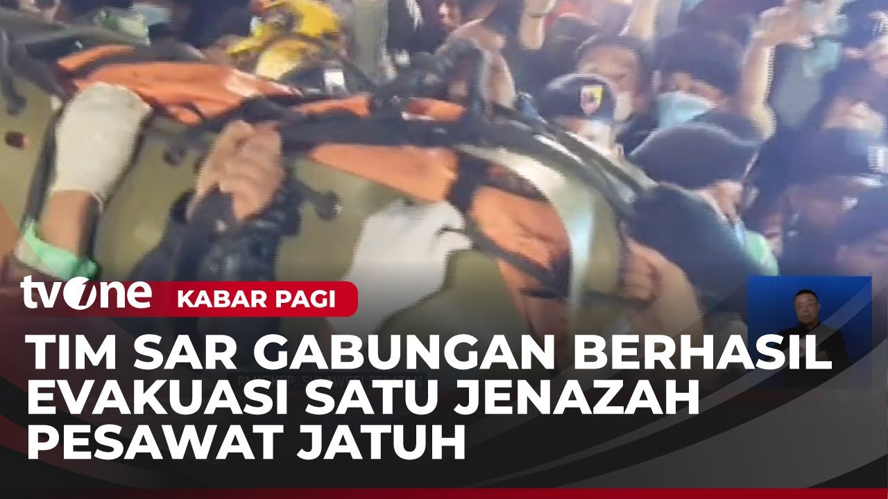 Korban ATR 42-500 kembali Berhasil Dievakuasi Tim SAR Gabungan | Kabar Pagi