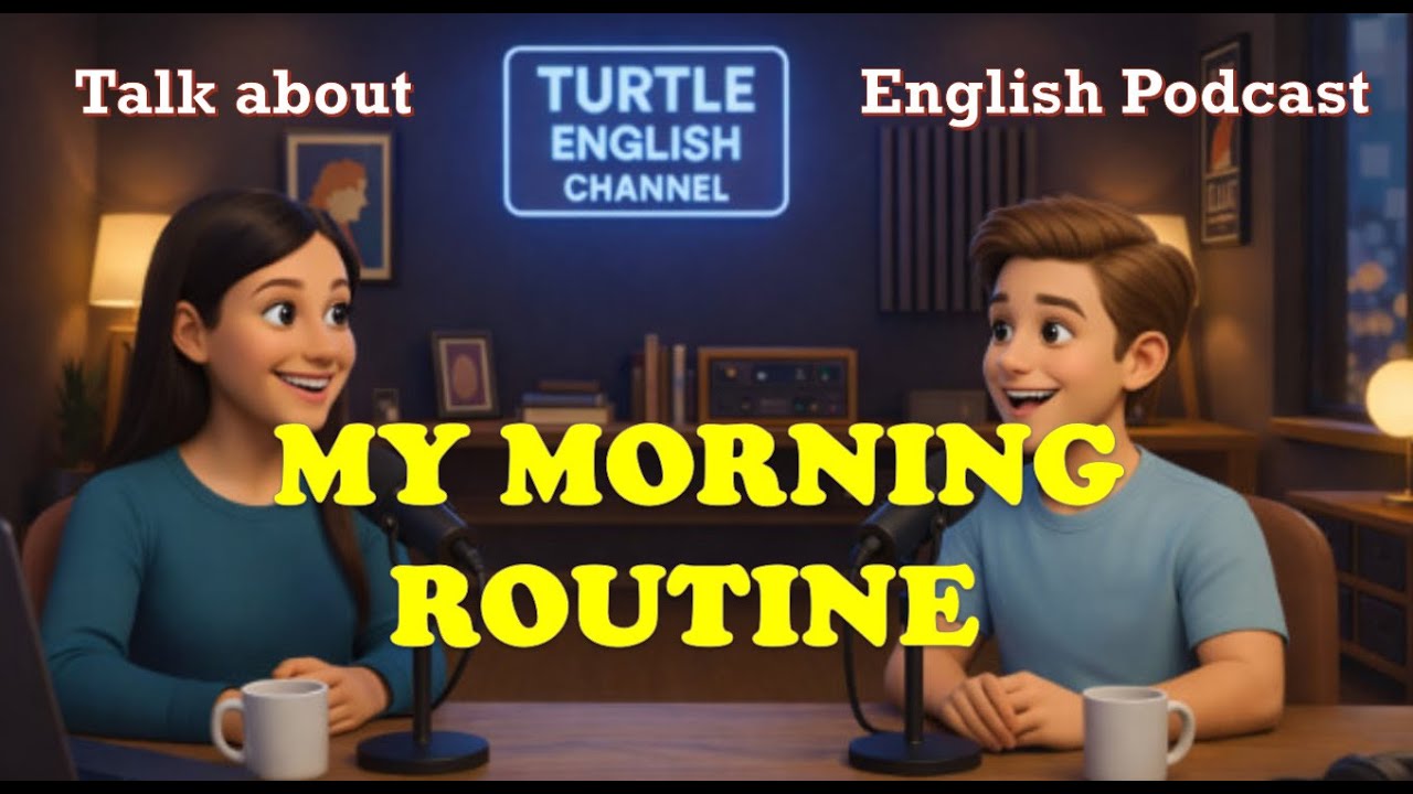 Learn English with My Morning Routine ☀️ | Easy Daily English Podcast for Beginners (A2–B1)