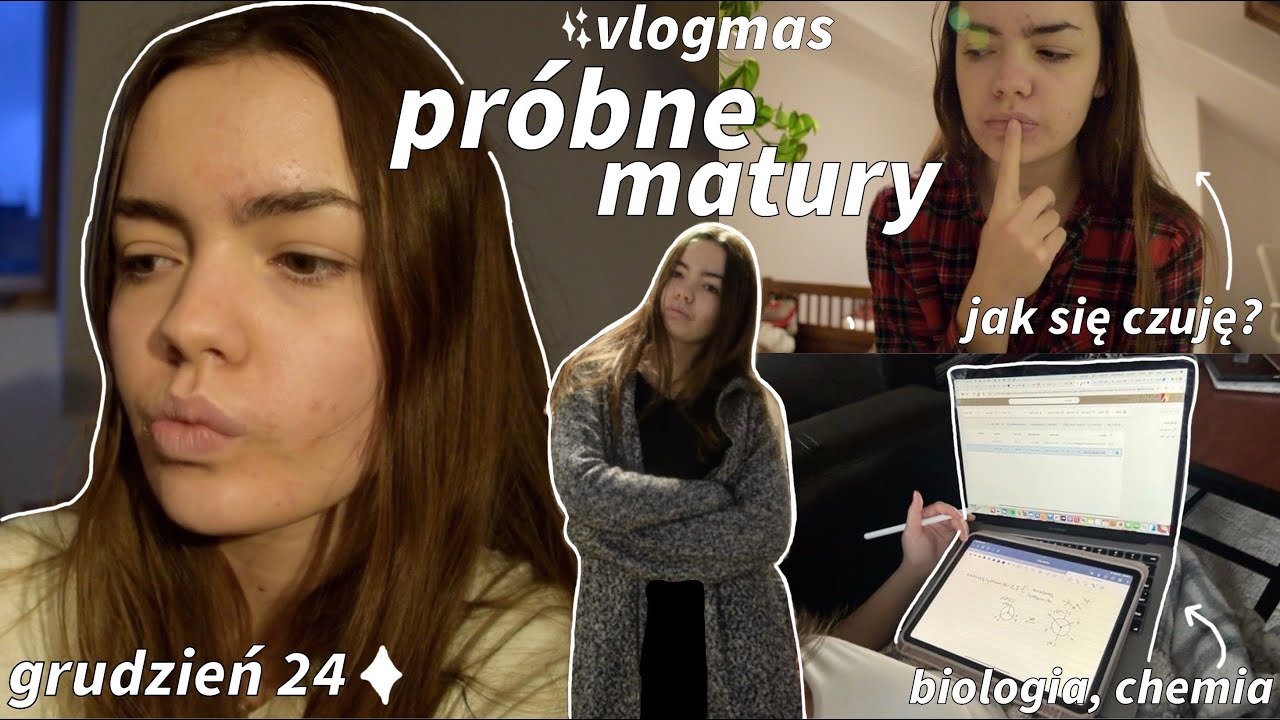 WEEKMAS!🎄☃️ | PRÓBNE MATURY | moje odczucia, jak mi poszło??