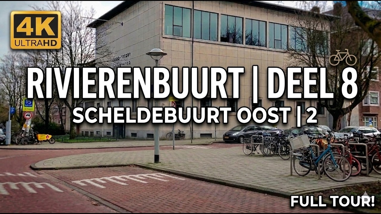 RONDJE RIVIERENBUURT (DEEL 8) - AMSTERDAM [4K] @WalkWatch01