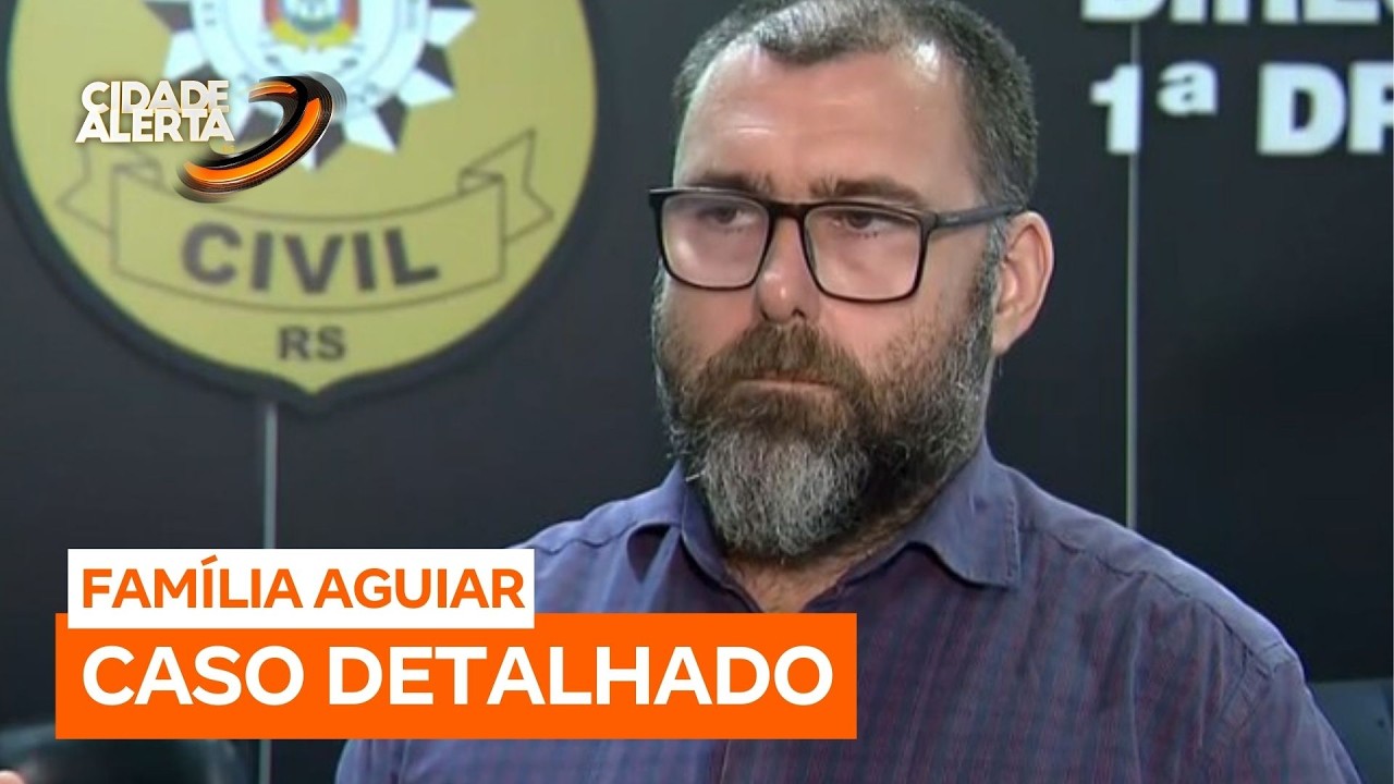 Delegado responsável pelo caso da família Aguiar explica detalhes da investigação
