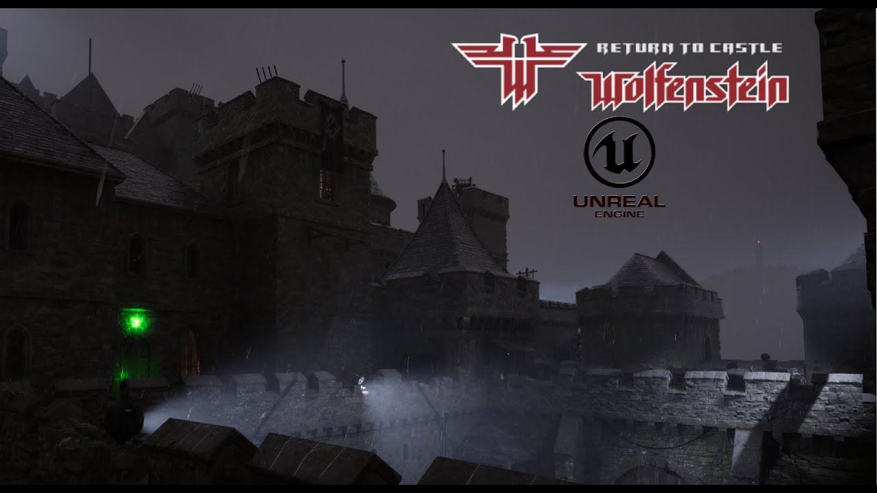 Return to Castle Wolfenstein - Unreal Engine 5 - Escape (E1L1) Remake