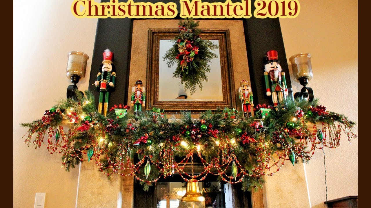 CHRISTMAS MANTEL 2019 - COLLABORATION WITH LIZ ~ TRADITIONS BY THE SEASONS - DECORATE WITH ME