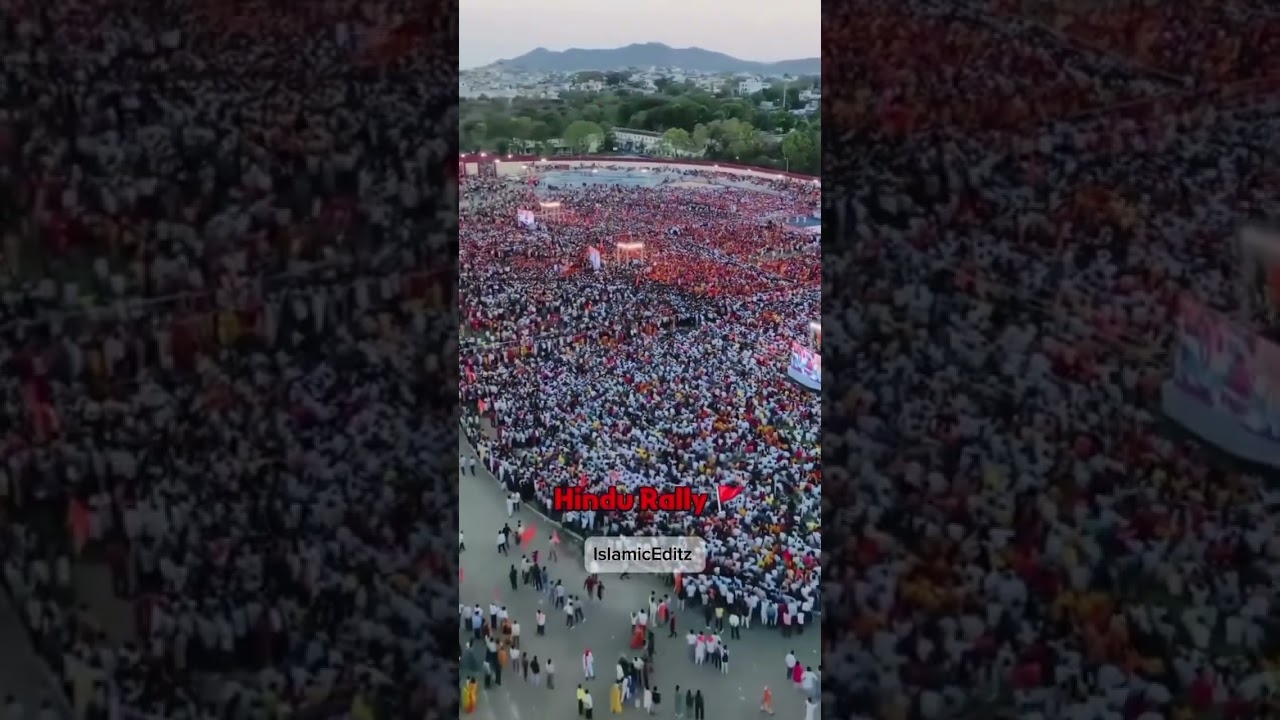 🕉️ Hindu Rally vs ☪️ Muslim Rally