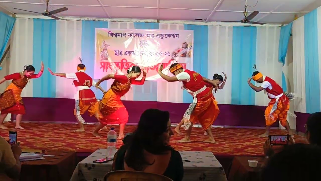 Tiwa folk dance , Biswanath College of Education                                                    