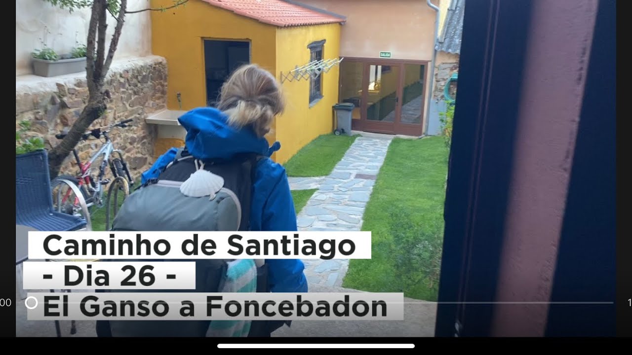 Caminho de Santiago- dia 26 - El Ganso a Foncebadon