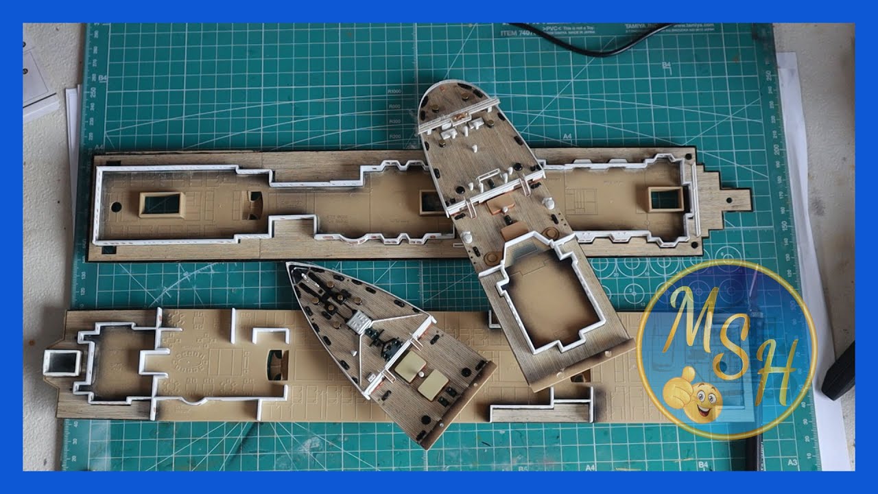 Airfix R.M.S. Titanic in 1/400 scale PART 5