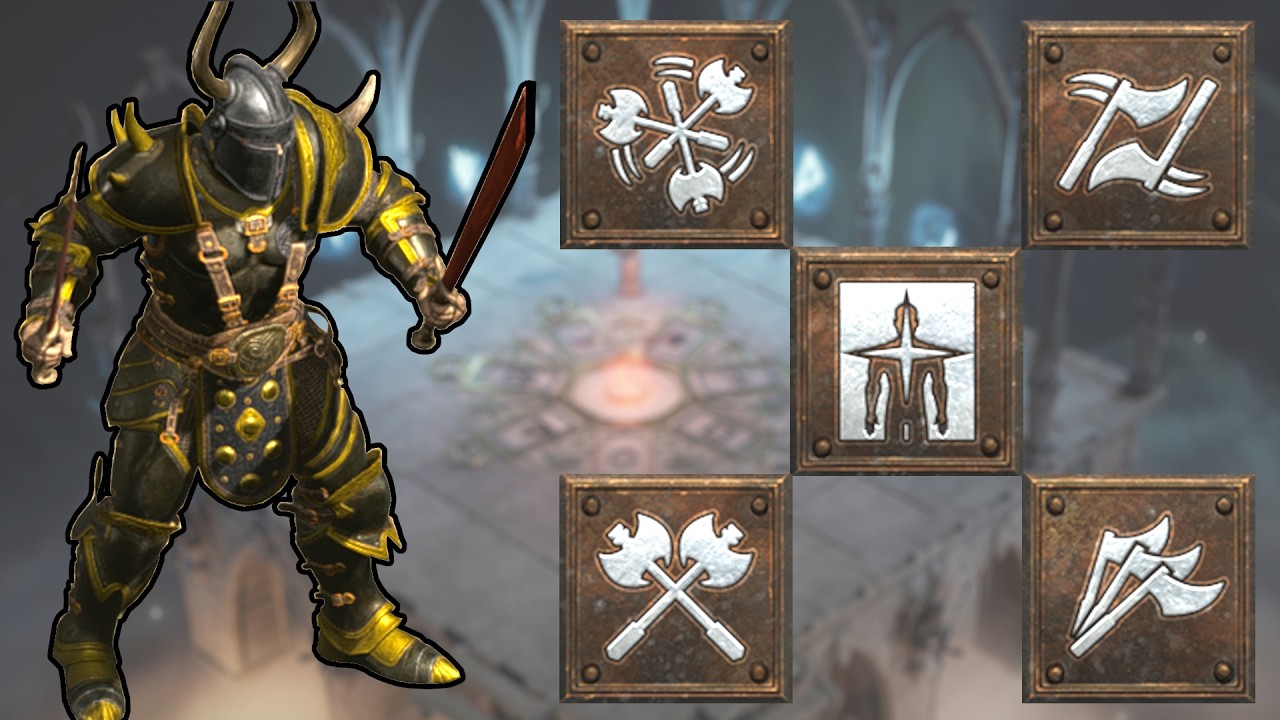 INSANE DROPS 15 Acts - 15 Skills BARBARIAN