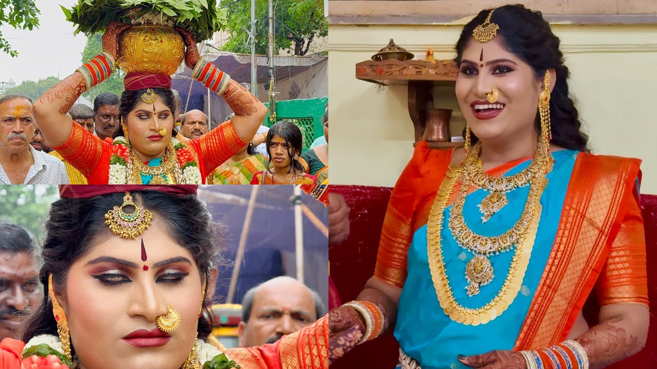 Jogini Nisha Kranthi Bangaru Bonam At Akkanna Mahankali Temple To Balkampet | Bangaru Bonam 2025 