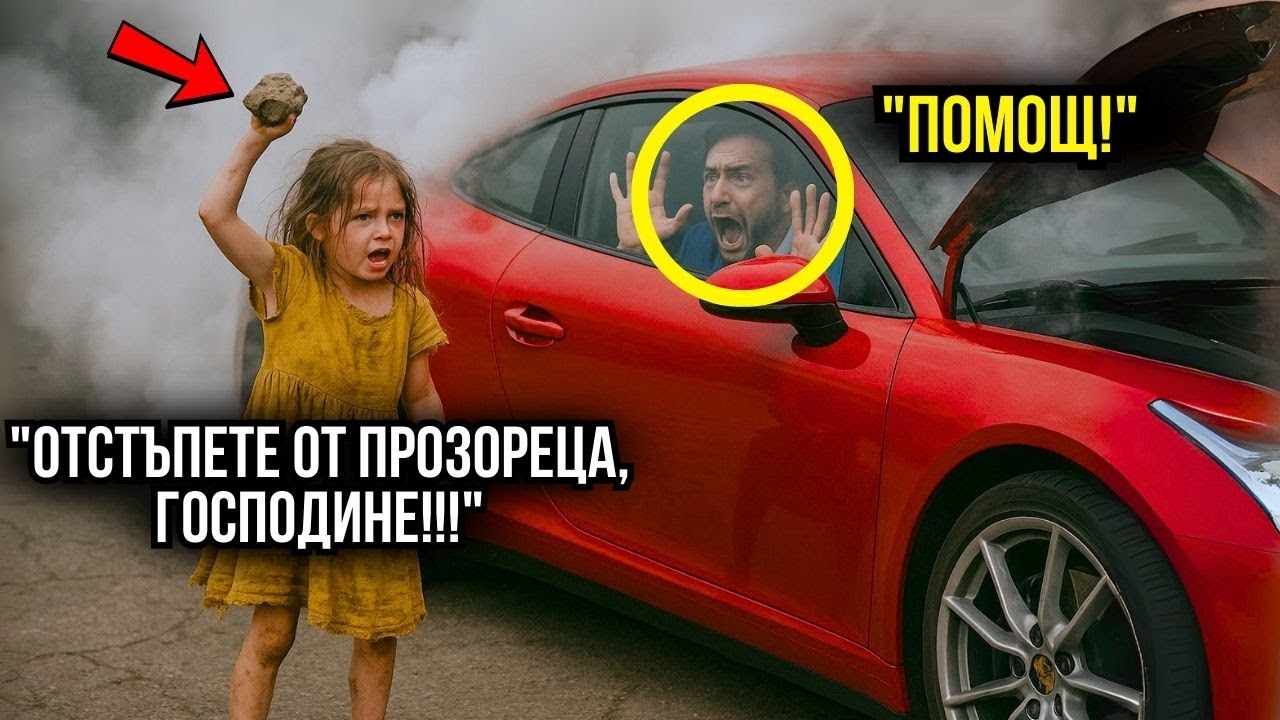 Бедно момиче счупи стъклото на колата, за да спаси милионер, 2 минути по-късно всичко се промени…