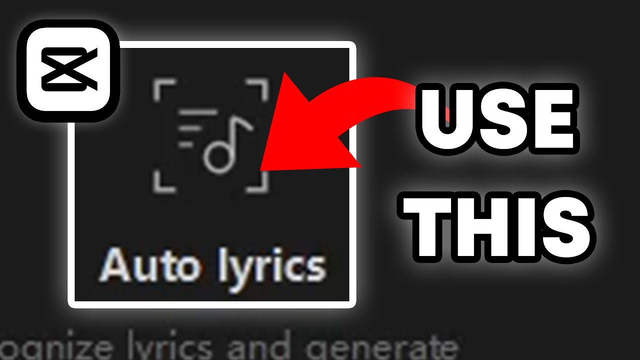 How To Use Auto Lyrics PC CapCut | Quick & Easy