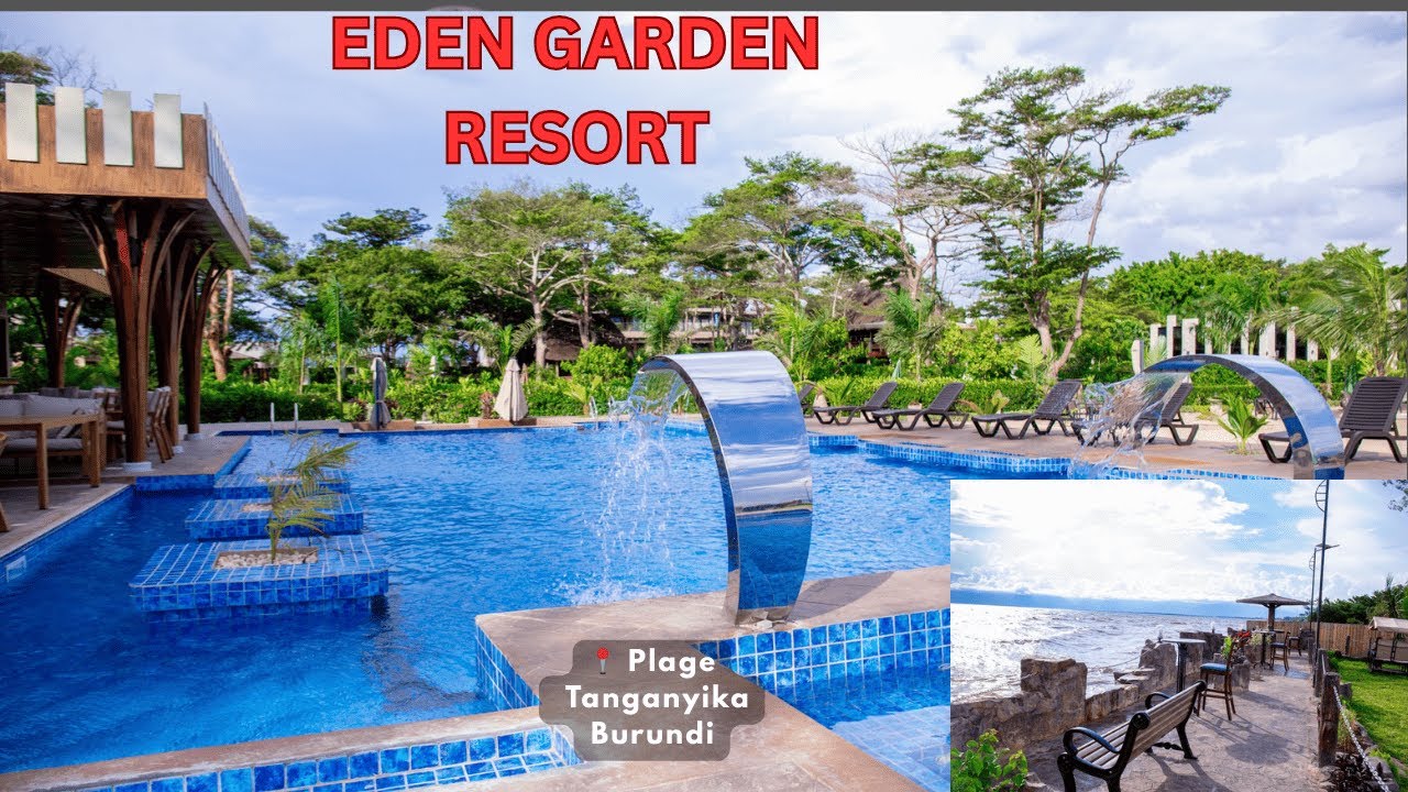 EDEN GARDEN RESORT | AHANTU HEZA MU BURUNDI | LAC TANGANYIKA | PLAGE BUJUMBURA | LUXURY RESTAURANT