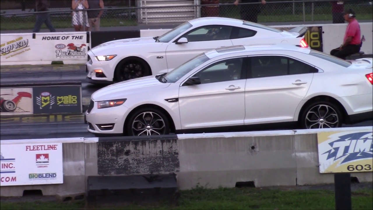 Tim's Ford Taurus SHO New Best! 1/4 Mile Drag Races