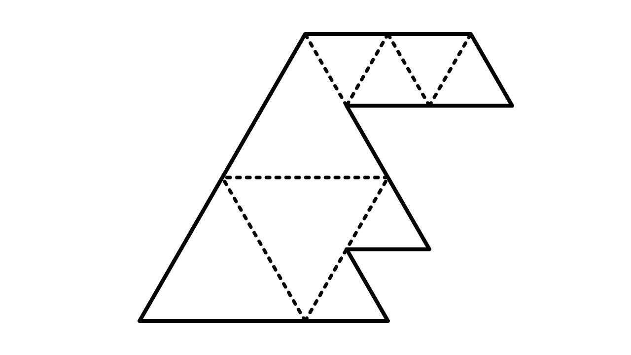 展開図から箱を組み立てる