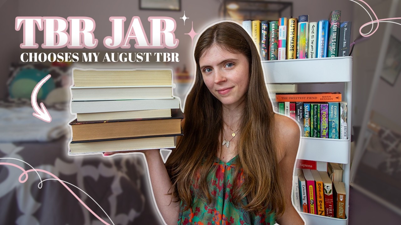 TBR Jar picks my August TBR ☀️🌻 *tbr refresh & monthly tbr*