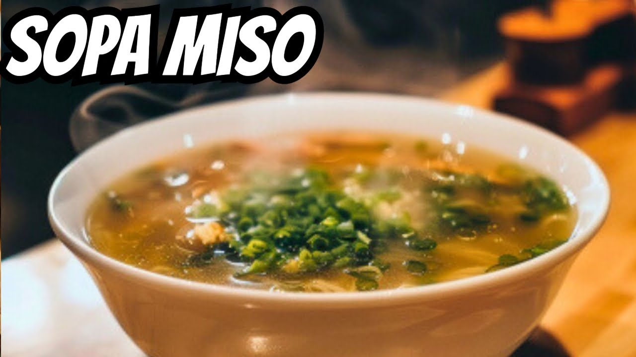 🔴Sopa Miso: La Receta que Cambiará tu Vida ♨️