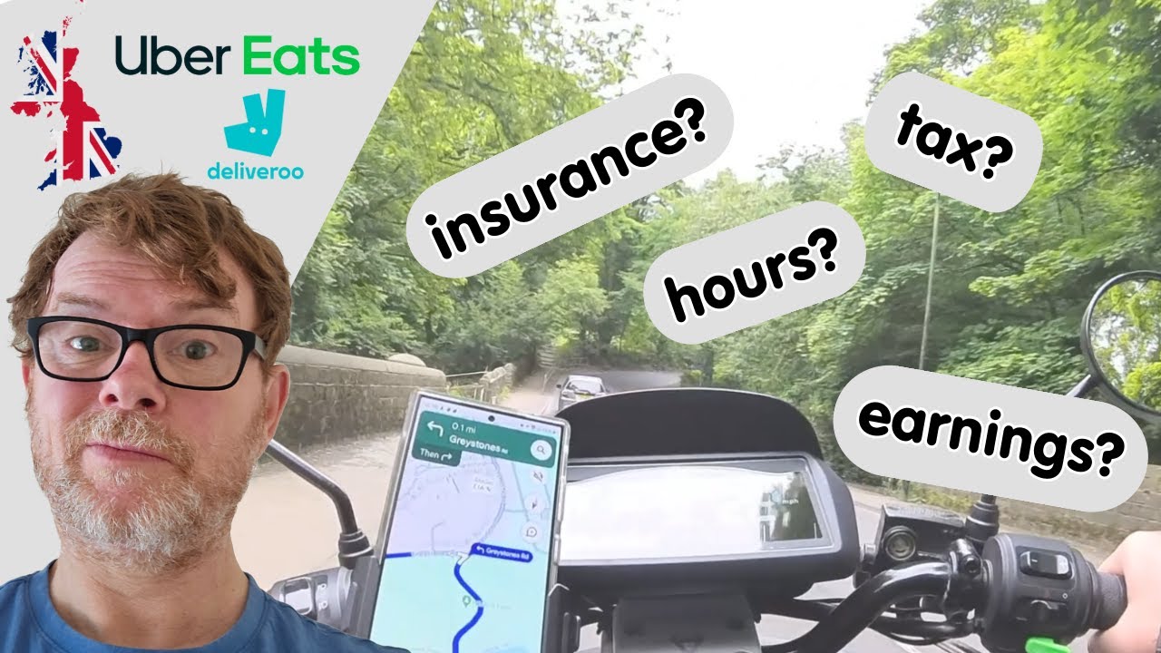 Is it worth delivering food as a 2nd job in the UK? Let's break down the numbers...