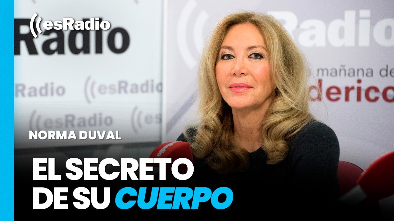 Norma Duval cuenta en 'esRadio' el secreto de su espectacular cuerpo