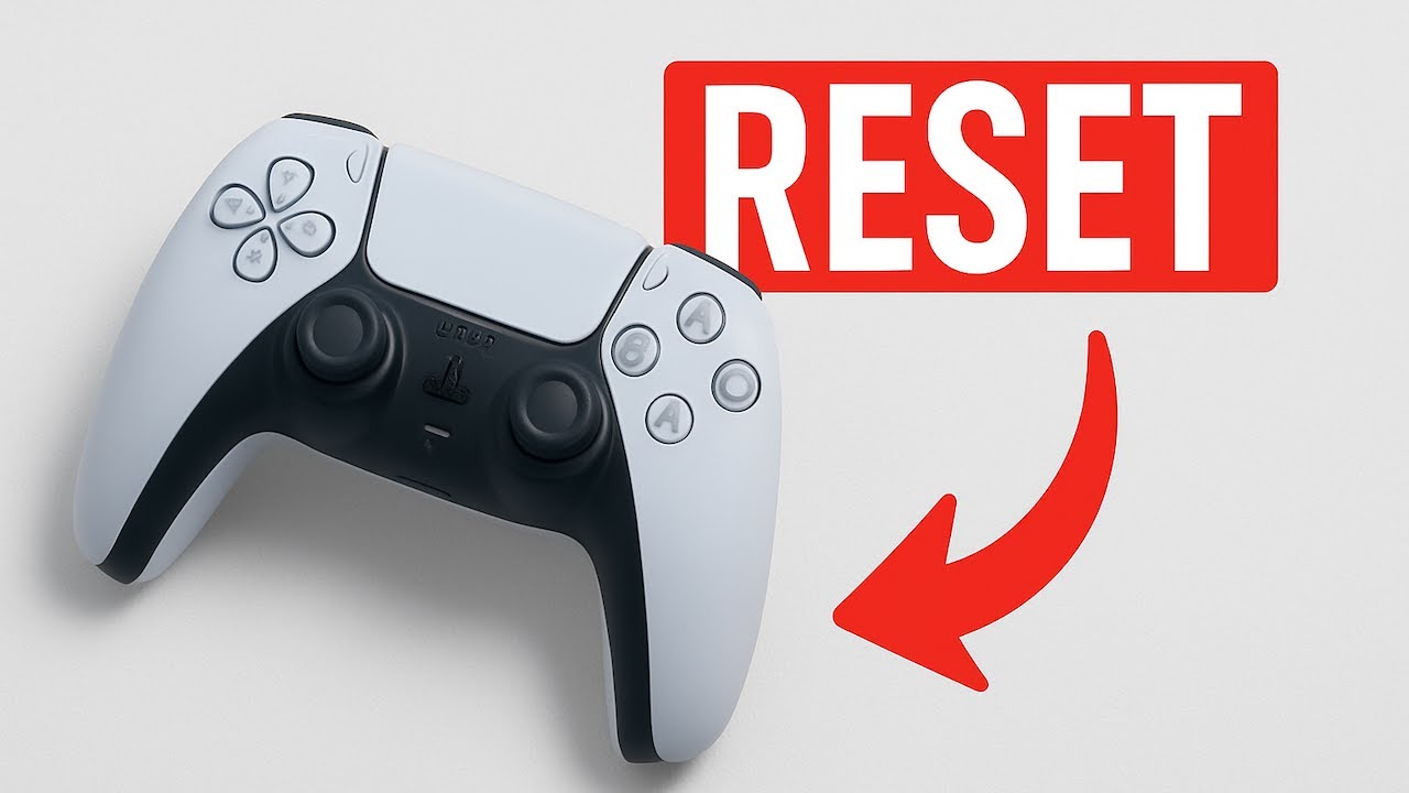Easy Way to Reset a PS5 Controller