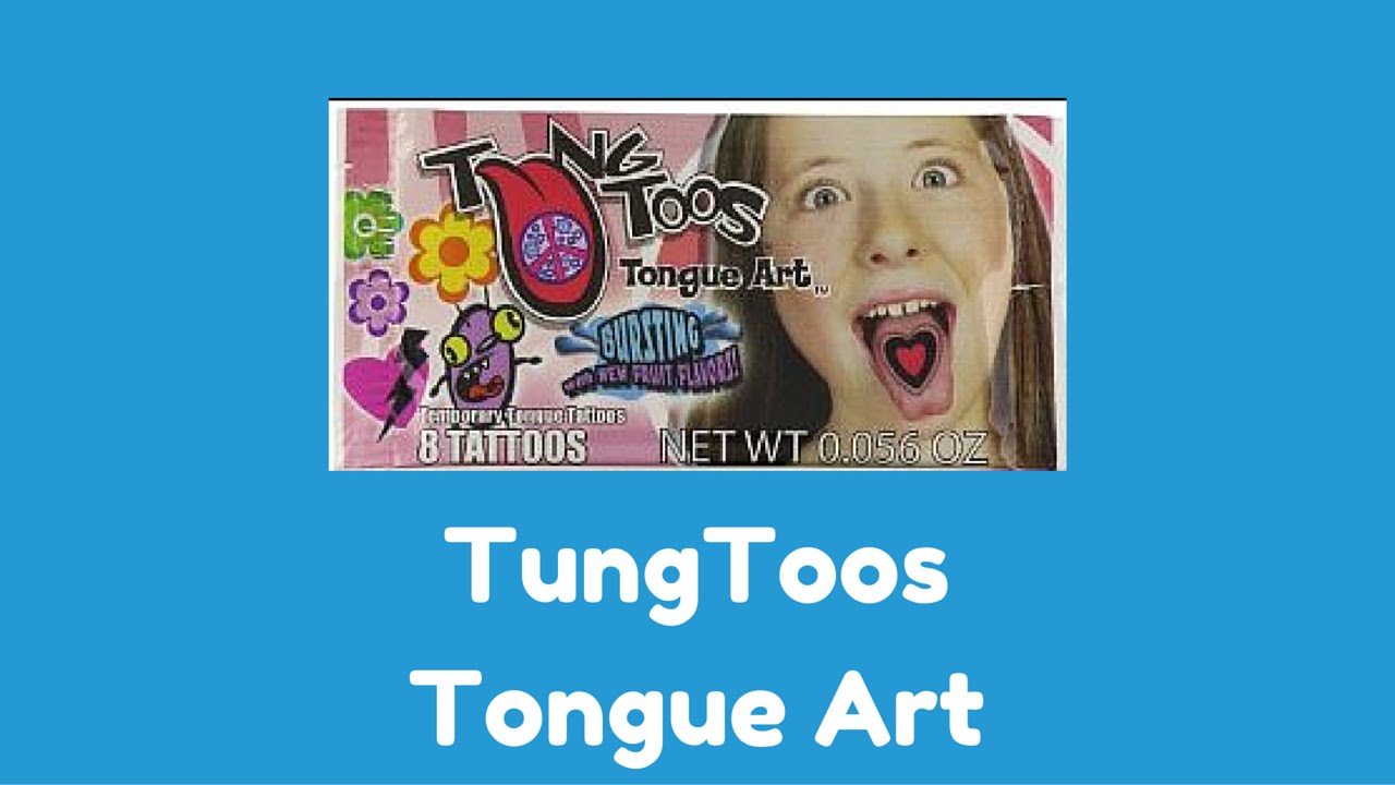 FoodMania Review: TungToos Tongue Art Candy