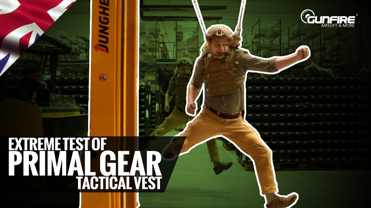 Extreme test of Primal Gear tactical vest!