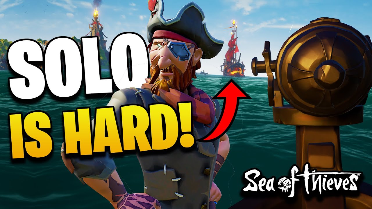 Играть в одиночку в 13-м сезоне Sea of ​​Thieves СЛОЖНО, НО НЕ НЕВОЗМОЖНО (геймплей и основные мо...